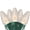 Clear, variant on 25ct Warm White LED C7 Christmas Lights - 16ft Green Wire