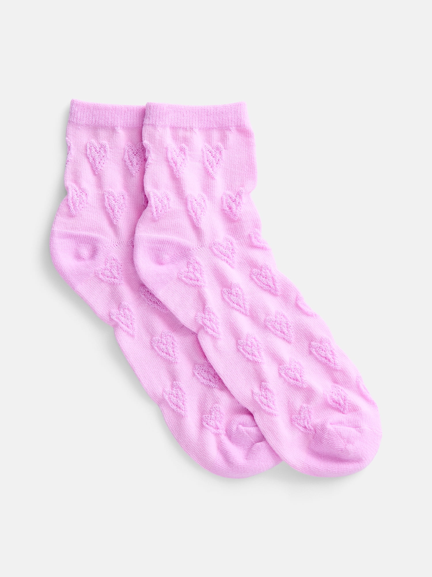 No Boundaries Women's Ankle Socks, 3-Pack, Size 4-10