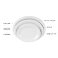 thumbnail image 4 of Excellante Color White Melamine Dinnerware Collection 12 x 9 inch Oval Platter, Comes in Dozen, 4 of 4