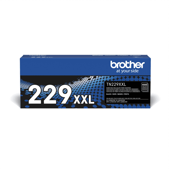 Brother Genuine TN229XXLBK Super High Yield Black Toner Cartridge