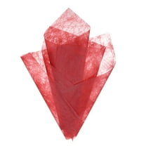 11.8 inches Tissue Flower Wrapping Paper, 80 Sheets Waterproof Floral Bouquet Wraps Gift Packaging Tissue for Party Birthday Wedding Holiday Decorations Crafts, Red