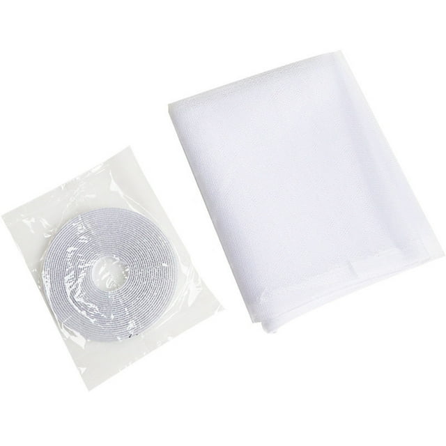 Agiferg DIY Adhesive Anti-Mosquito Fly Insect Curtain Mesh Window Screen