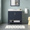 thumbnail image 4 of Ove Decors Vegas 36 W x 19" D Freestanding Bathroom Vanity with Sink, Midnight Blue, 4 of 15