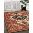 thumbnail image 3 of Ahgly Company Machine Washable Indoor Rectangle Abstract Tomato Red Area Rugs, 4' x 6', 3 of 7