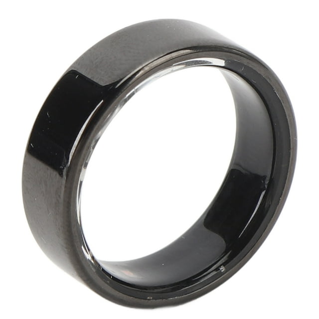Bague Intelligente Portable, 3 Modes d'Exercice Bague Intelligente Traqueur de Santé Compteur de Pas Charge Magnétique IP68 Résistant à l'Eau 5.1 avec Application pour Cyclisme pour Femmes 17.3mm