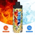 thumbnail image 5 of Pofeuu Animals Print 18oz Sports Insulated Kettle Stainless Steel Vacuum Water Bottle Leakproof Sport Flask, 5 of 7
