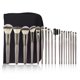 thumbnail image 1 of Juego de 18 Brochas KRAUMETIK para Maquillaje Profesional, Incluye Pinceles para Base, Sombra, Polvo y Más, Diseño Elegante y Portátil, Ideal para Principiantes y Expertos., 1 of 5