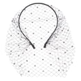thumbnail image 1 of Weiweiguan 1 Pce Voile de Strass Bande de Cheveux Accessoire Photo de Fête Bandeau de Mariée, 1 of 6