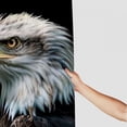 thumbnail image 3 of Orinice Bald Eagle Bathroom Decor Set Colorful Luxurious Graphic Print Polyester Fabric Fashion with Hooks Home Bathtubs Shower Curtain Decoration Set 36x72, 3 of 7