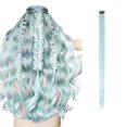 thumbnail image 1 of Extensions de Cheveux à Clip Colorées, Multi-Couleurs pour Fête Cheveux Synthétiques, 1 of 2