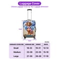 thumbnail image 5 of Dachshund Proud Dad Happy Father's Day Travel Luggage Cover Wiener Dog Lover Gifts Idea Suitcase Dust Protective Decor - 02008, 5 of 5