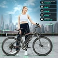 Vivi Electric Bike for Adults 26" Electric Mountain Bike 500W Cruise