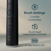 Philips Sonicare 6400 Series Electric Toothbrush, Pressure Sensor, 9 Settings, HX7411/04
