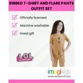 thumbnail image 2 of L.O.L. Surprise! Fierce T-Shirt and Flare Pants Outfit Set Toddler to Big Kid, 2 of 5