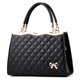 thumbnail image 1 of Bolsos adecuados para viajes diarios de mujeres Bolso de hombro de cuero artificial, Bolsos de mano de gran capacidad, 1 of 5