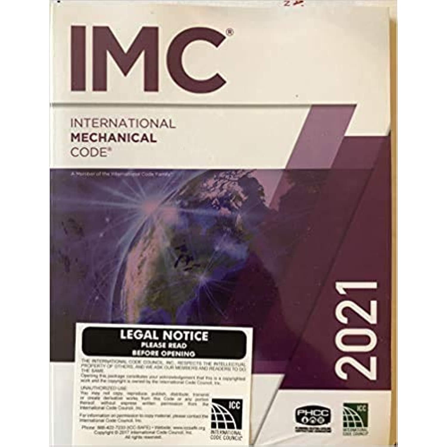 2021 Imc Code (International Mechanical Code)