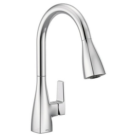 MOEN Slate 76160 Chrome one-handle high arc 1.0 GPM pulldown kitchen faucet