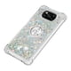 thumbnail image 4 of Funda para Xiaomi Poco X3 NFC/X3 PRO con Brillo Líquido Flotante, Purpurina, Parachoques y Anillo Giratorio Soporte, 4 of 5