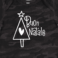 thumbnail image 4 of Inktastic Buon Natale Christmas Tree with Heart and Star Boys or Girls Baby Bodysuit, 4 of 5