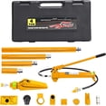 thumbnail image 3 of QinaQin 4 Ton Porta Power Kit with Oil Hose & Storage Case, Yellow, 3 of 7