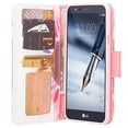 thumbnail image 3 of Cute Girls Women Pu Leather Wallet Case for LG Stylo 4 Case, LG Stylo 4 Plus Case [Kickstand] ID&Credit Card Slot Phone Case For LG Stylo 4/Stylo 4 Plus- Sun Flower, 3 of 4
