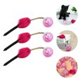 thumbnail image 3 of 3Pcs Jouets de Chat Domestique Jouets Chaton Intéressant Résistant à l'Usure Chat Cloche Jouets, 3 of 8