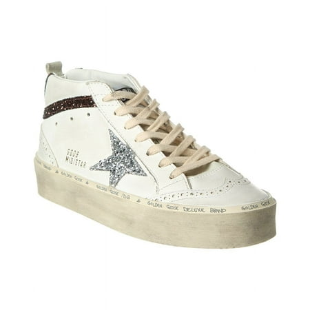 

Golden Goose Midstar Leather Sneaker 35 White
