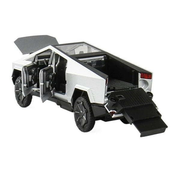 Tesla Cybertruck Miniature Metal Car With Display Base