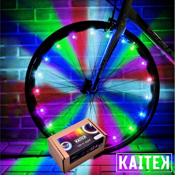 IFRENCHIE Luz LED para Rueda de Bicicleta (1 Rueda), Multicolor