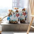 thumbnail image 6 of LALILO Throw Pillow Covers Beautiful Shells With Starfish Watercolor Cushion Cover 18" x 18", 2 Pack, 6 of 6