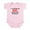 Petal Pink, variant on CafePress - Heavy Metal With My Mommy Body Suit - Baby Light Bodysuit, Size Newborn - 24 Months