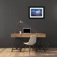 thumbnail image 3 of Podt, Martin 32x23 Black Ornate Wood Framed with Double Matting Museum Art Print Titled - Blue Hour I, 3 of 4