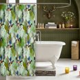 thumbnail image 3 of Manfei Hunting Themed Duck Shower Curtain 72Wx72L,Rustic Mallard Bathroom Curtain, 3 of 5