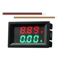 thumbnail image 4 of Mini DC Multimètre Numérique Double LED Panneau d'Affichage Voiture Moniteur de Courant Testeur LED Rouge Vert, 4 of 9