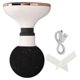 thumbnail image 1 of Mini Portable Electric Massager, 5 Vibration Modes, USB, for Muscle Relaxation, White, 1 of 2