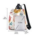 thumbnail image 3 of FORMRS Women's Travel Backpack Purse Anti-Theft Hidden Pockets Casual Shoulder Bag, Pink Donut, 3 of 7
