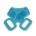 thumbnail image 1 of fastboy Bath Towel Back Wash Band Strap Shower Scrubber Silicone Exfoliating Scrubbing Tool, Blue, 1 of 6