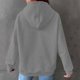 thumbnail image 4 of HongQid Womens Hoodies Casual Long Sleeve Drawstring Waffle Pullover Tops Loose Hooded Sweatshirt with Pocket, 4 of 4
