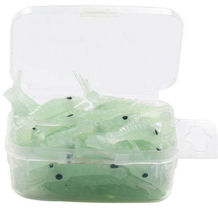 Clearance tumgatte Subbait Shrimp Common 3 cm 50pcs Boxed Fake Shrimp Bait Christmas Deals