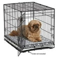 thumbnail image 4 of Quiet Time Defender Reversible Fleece Crate Pad with Teflon Fabric Protector, Gray, 24 Inch, 4 of 6