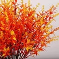 thumbnail image 3 of 8-Piece Premium Artificial Grass Autumn Colors Bouquet for Office, Bathroom, Bedroom, 3 of 6
