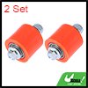 thumbnail image 2 of Unique Bargains 2 Set 8mm Chain Roller Pulley Chain Tensioner Motorcycle Orange, 2 of 7