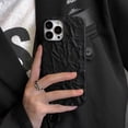 thumbnail image 7 of Owlwon Compatible with iPhone 13 Pro Max 3D Case, Soft Silicone, Cool Case Designed for Women and Girls, Smooth Black, 7 of 7