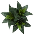 thumbnail image 2 of hometrends Large Faux Plant Black Ceramic Pot, 2 of 5