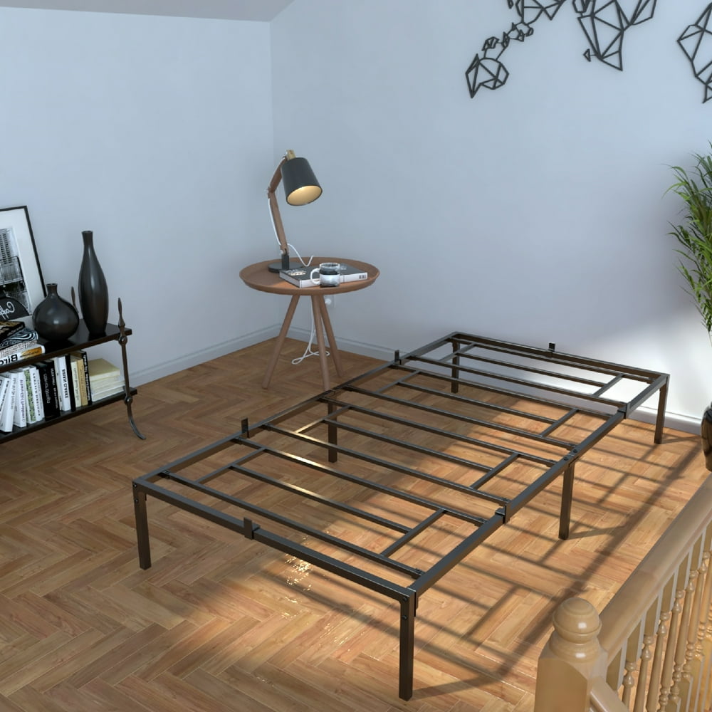 Jaxpety 14 Inch Metal Platform Bed Frame, Heavy Duty Mattress