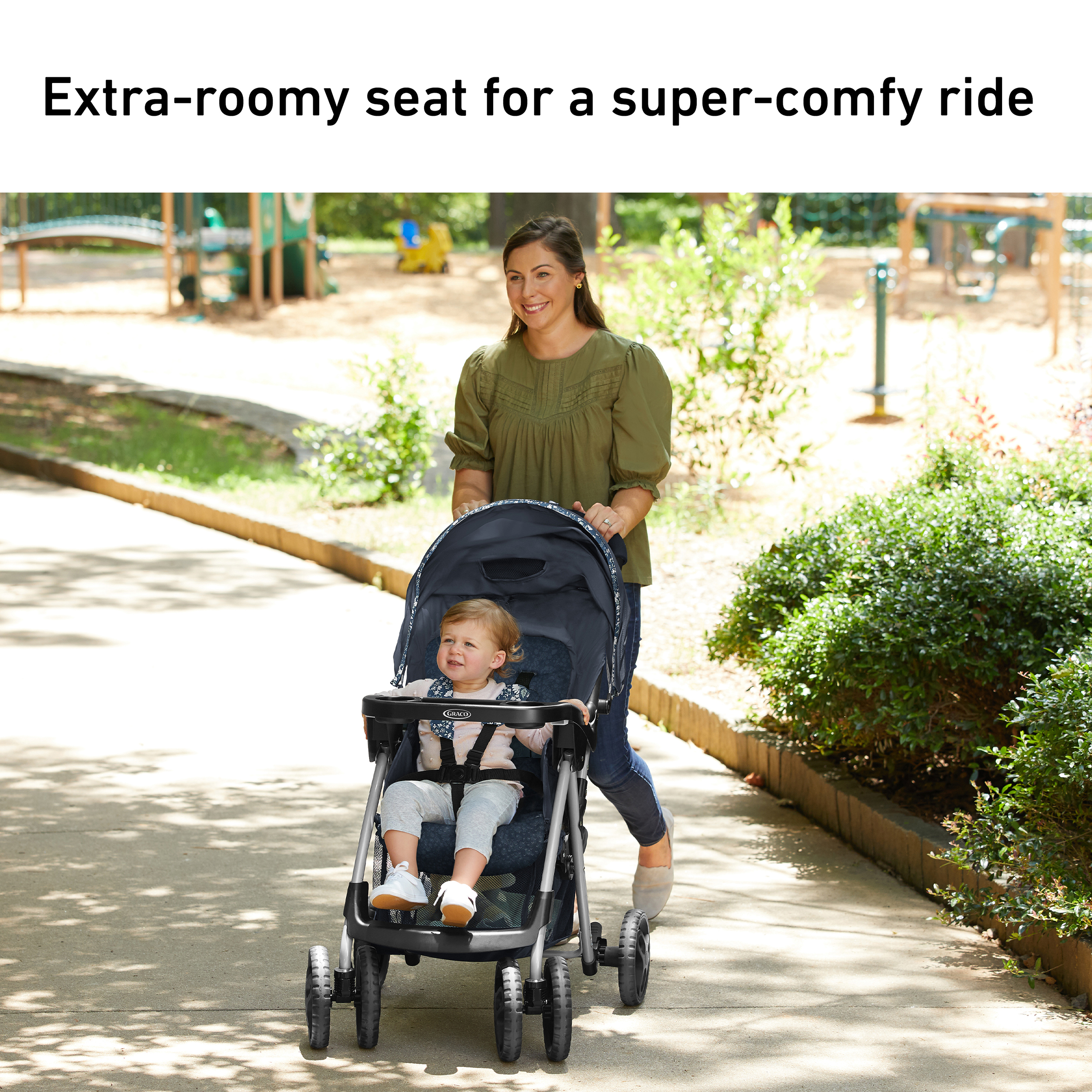 Graco Comfy Cruiser 2.0 Travel System with Infant Car Seat, Canton - image 3 of 7