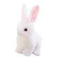 thumbnail image 4 of Lindos conejos de Pascua de peluche, encantador animal de peluche con orejas largas, conejito de Pascua para Blanco 25cm, 4 of 9