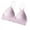 Pink, variant on Sokhug Women's Triangle Bralette Soft Cup Wireless Bra Smooth Comfortable Wire Free Bra Top