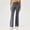 Gray, variant on Women's Pants With Pockets And Elastic Waistband High Rise Bootcut Summer Fashion Casual Solid Color Sports Yoga Outwear High Waist Long Pants For Women