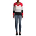 thumbnail image 4 of No Boundaries Juniors Colorblocked Sweater, 4 of 6